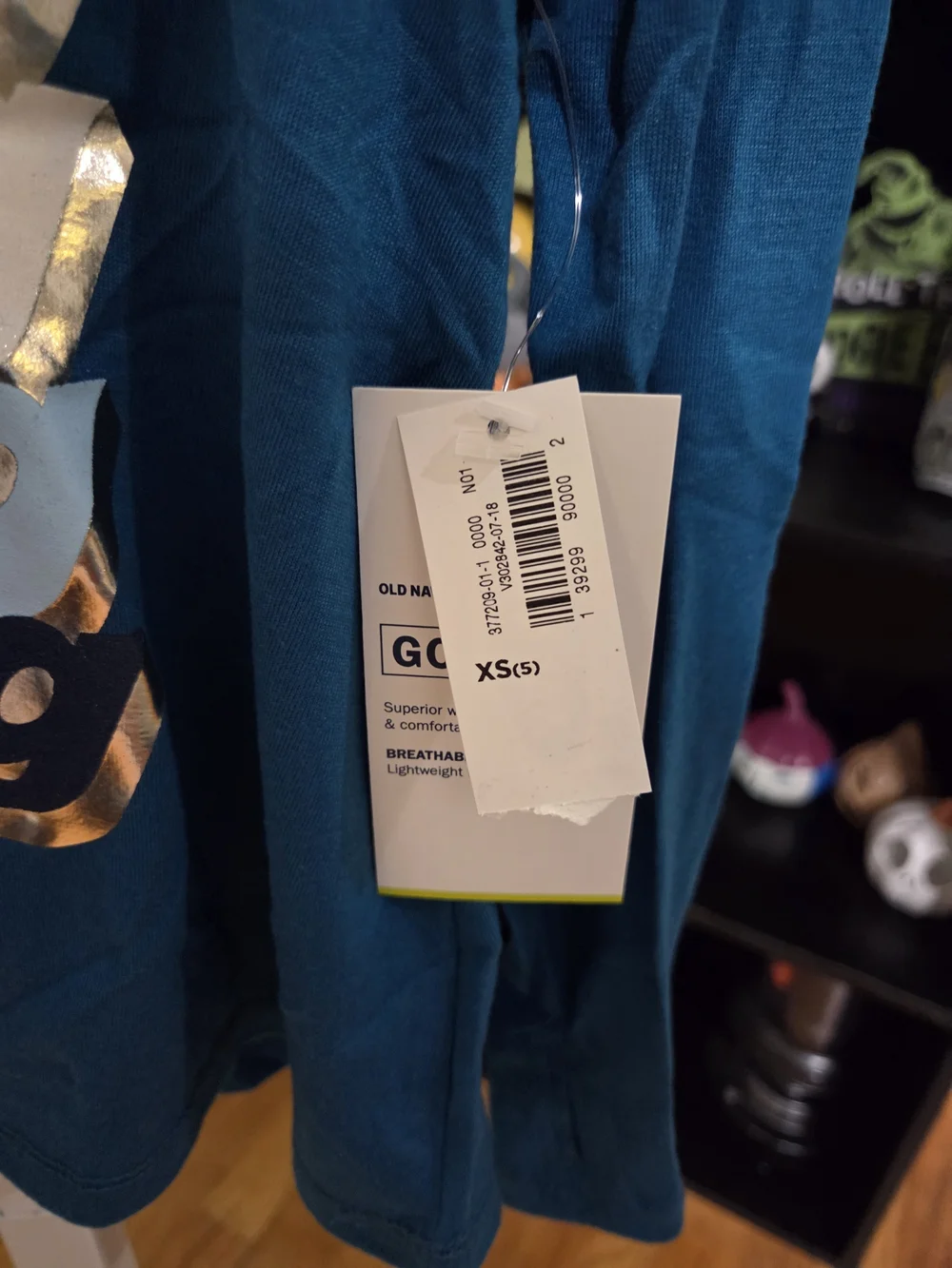 Girls' Teal Long-Sleeve 'Strong' Graphic Tee